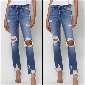 Flying Monkey Comfort Stretch Slim Straight Denim